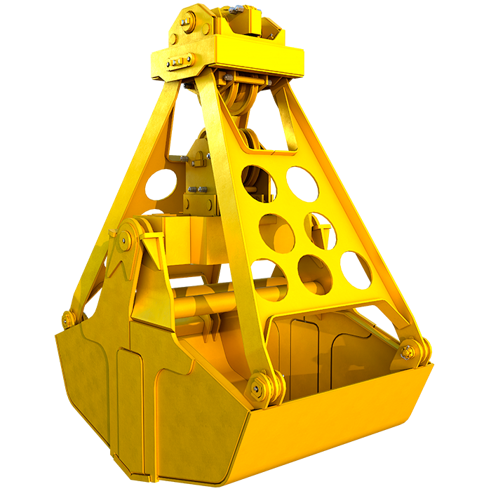 Грейфер канатный двухчелюстной