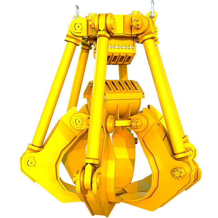 Грейфер канатный многочелюстной