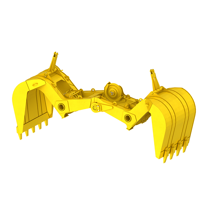 Грейфер канатный (открытый)